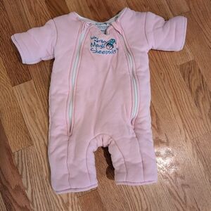 Pink Baby Sleepsuit